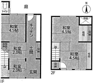 中京区壬生松原町　京町家