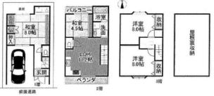 中京区壬生下溝町　中古戸建