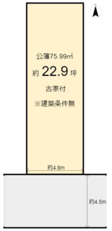 西ノ京職司町　売土地